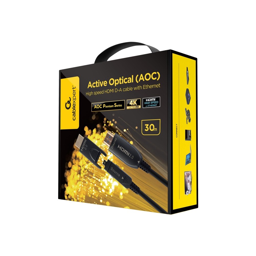 Gembird Cablexpert HDMI-kabel med Ethernet - 30 m