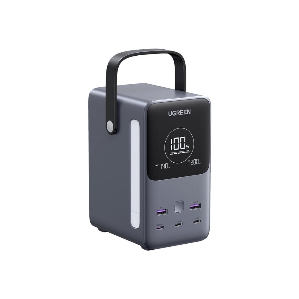 Ugreen Ugreen Nexode - strömförsörjningsbank - 300 Watt - LiFePO4 - 48000 mAh - 153 Wh