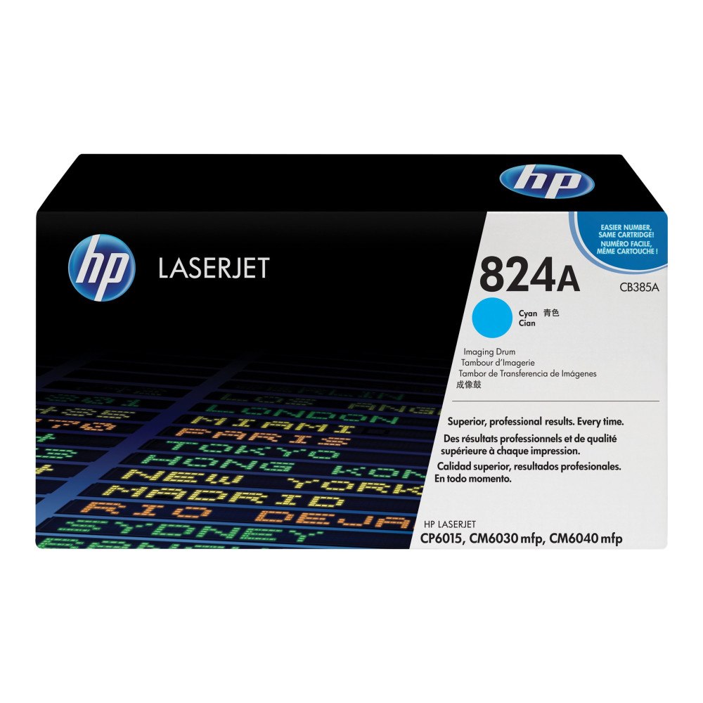 Hewlett-Packard HP 824A - cyan - original - valsenhet