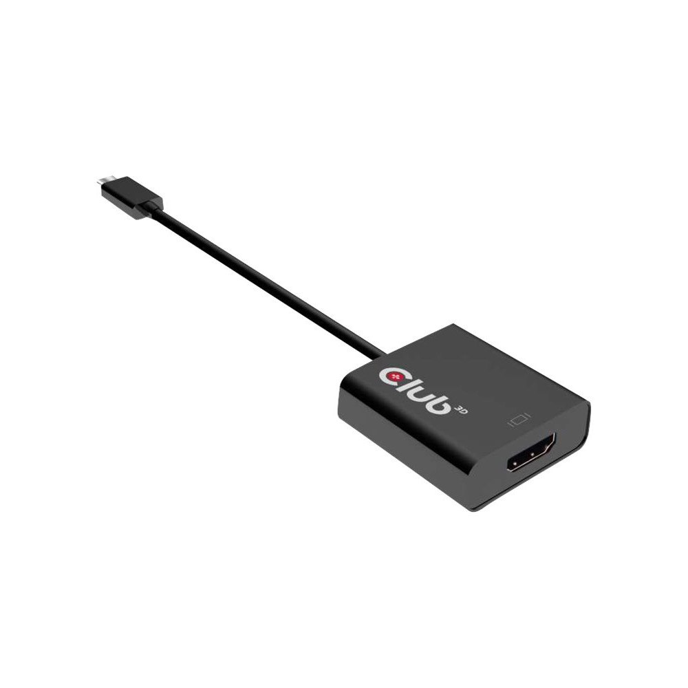 Club 3D Club 3D USB 3.1 Type C to HDMI 2.0 UHD 4K Active Adapter - extern videoadapter