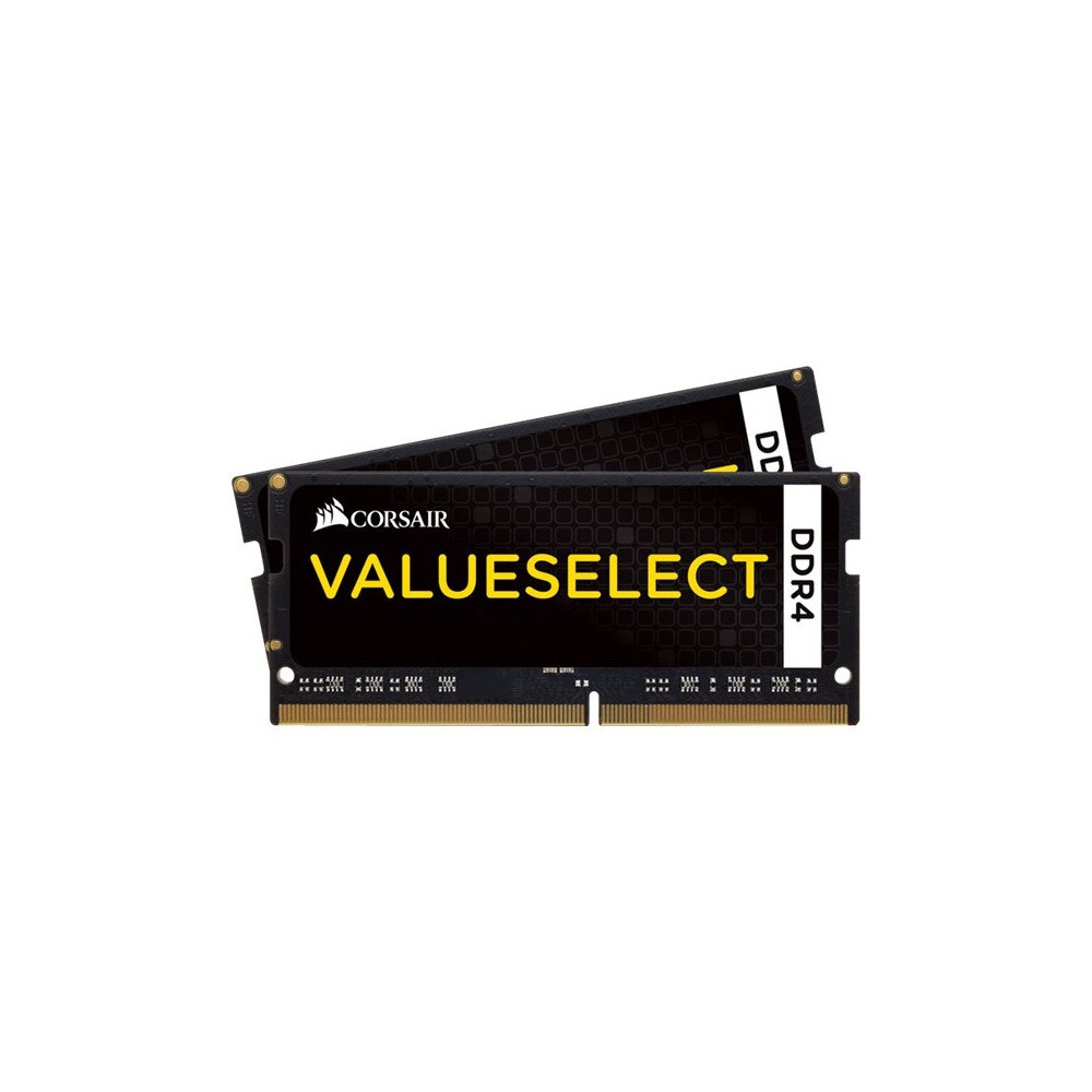 Corsair Microsystems CORSAIR Value Select - DDR4 - sats - 16 GB: 2 x 8 GB - SO DIMM 260-pin - 2133 MHz / PC4-17000 - ej buffrad