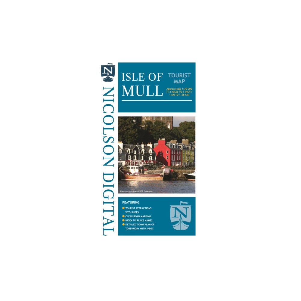 Nicolson Digital Ltd Nicolson Isle of Mull Tourist Map