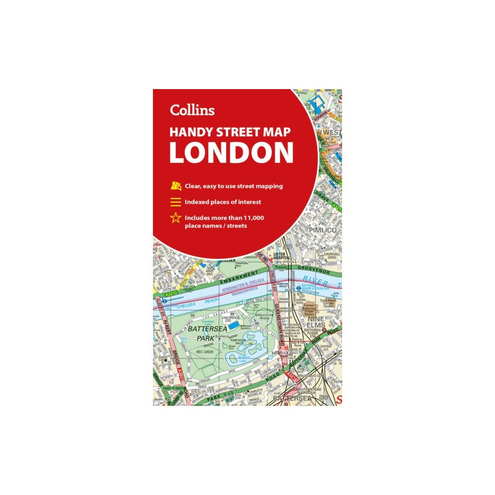 HarperCollins Publishers Collins London Handy Street Map