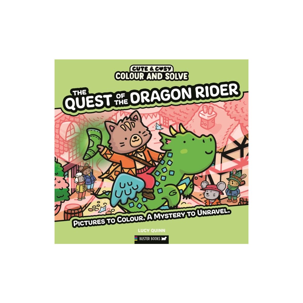 Michael O'Mara Books Ltd Colour and Solve: The Quest of the Dragon Rider (häftad, eng)