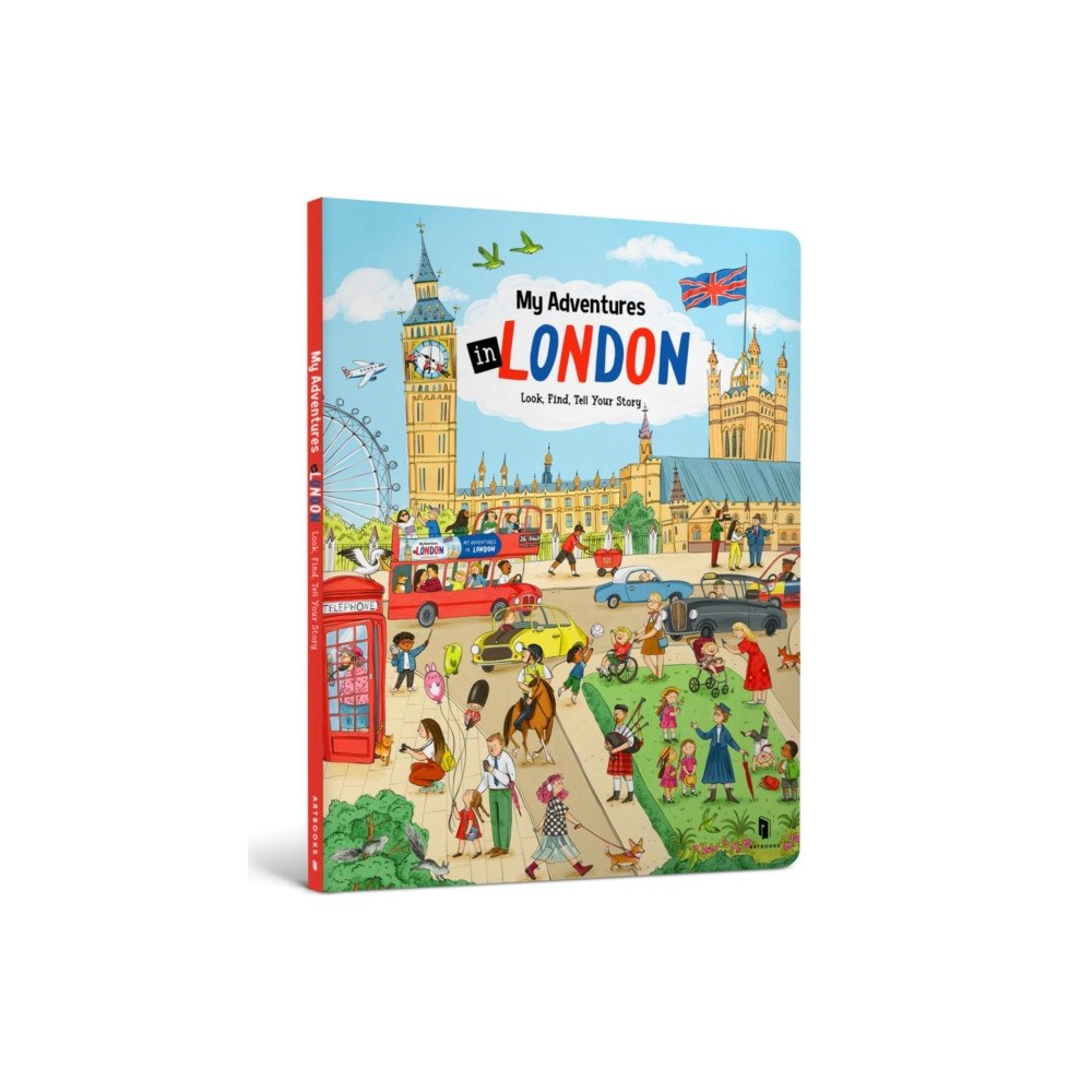 ARTBOOKS PUBLISHING HOUSE LTD MY ADVENTURES IN LONDON. LOOK, FIND, TELL YOUR STORY (bok, board book, eng)
