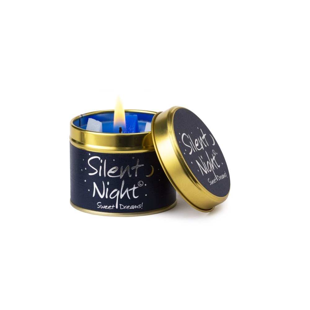 LILY FLAME CANDLES Silent Night  - Scented Tin Candle