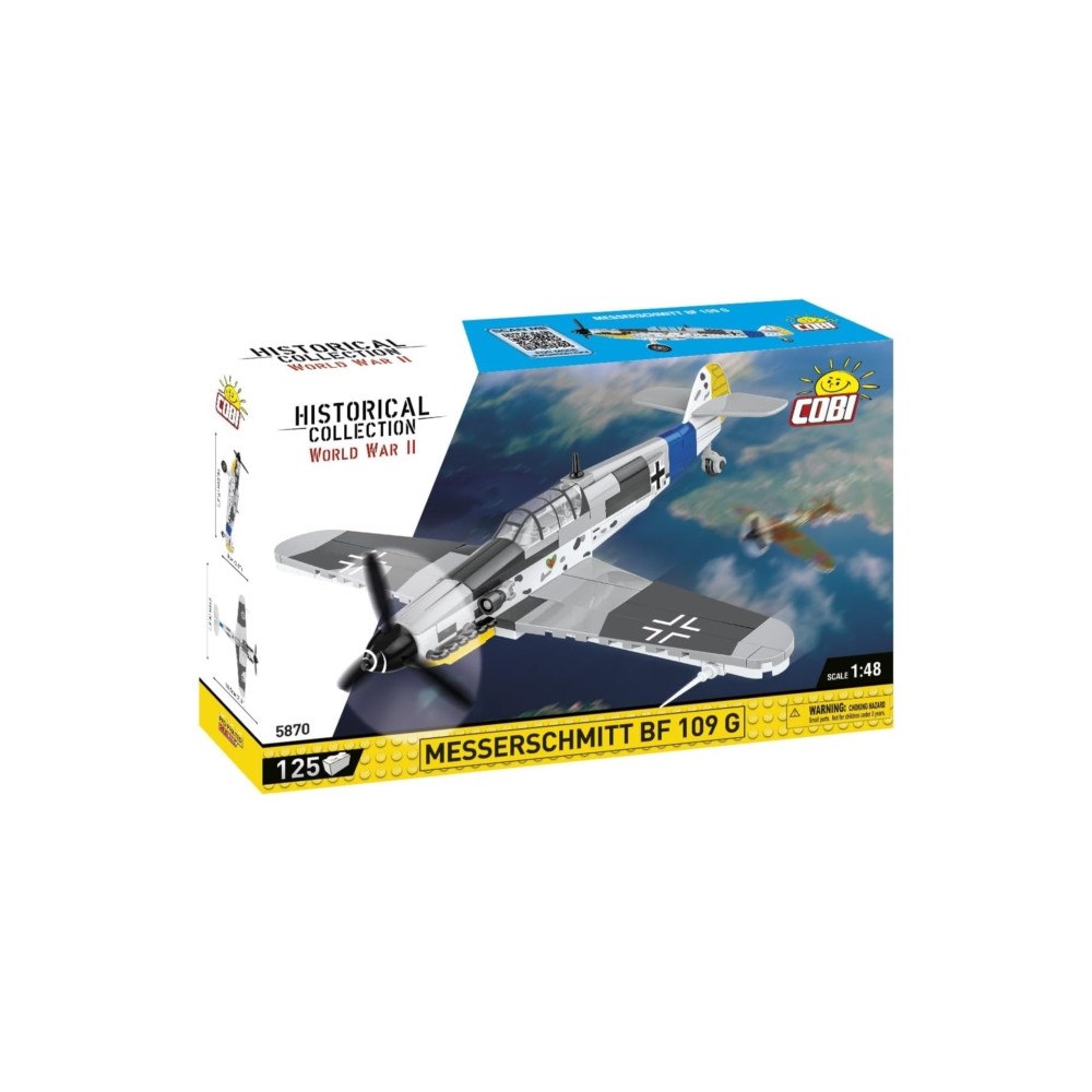 COBI TOYS HC WWII /5870/ MESSERSCHMITT BF 109 G 125 KL.