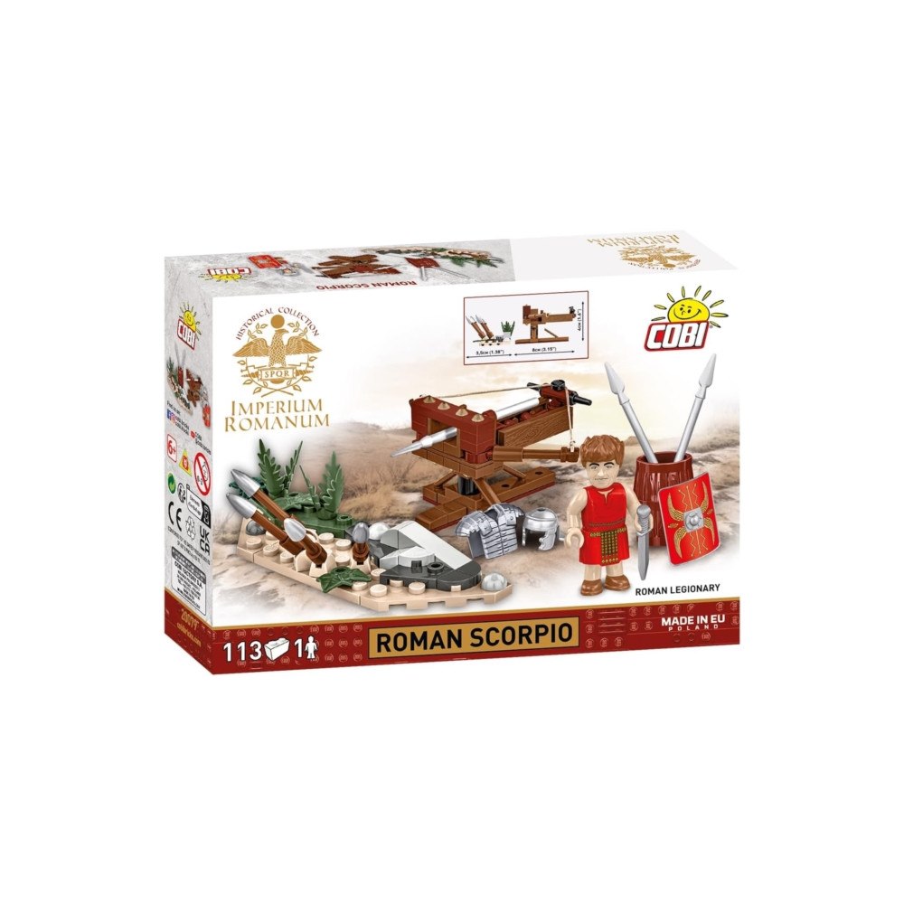 COBI TOYS IMPERIUM ROMANUM/20079/ ROMAN SCORPIO- 110 pcs