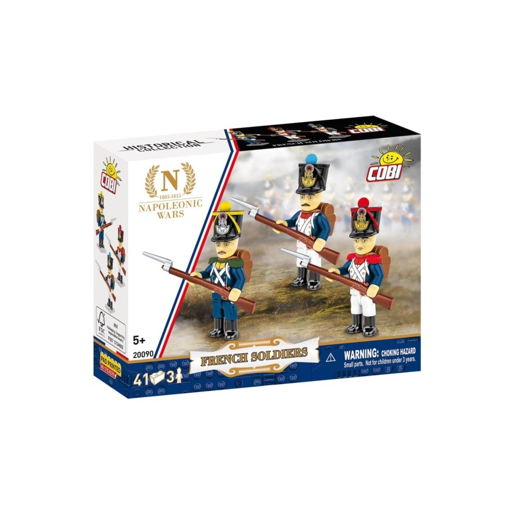 COBI TOYS 38 PCS HC NV /20090/ 3 FIGURINES SET (FRENCH)