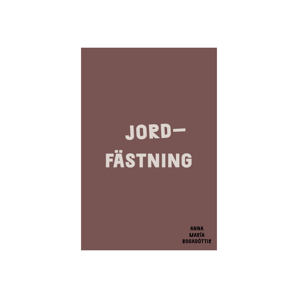 Anna María Bogadóttir Jordfästning (bok, flexband)