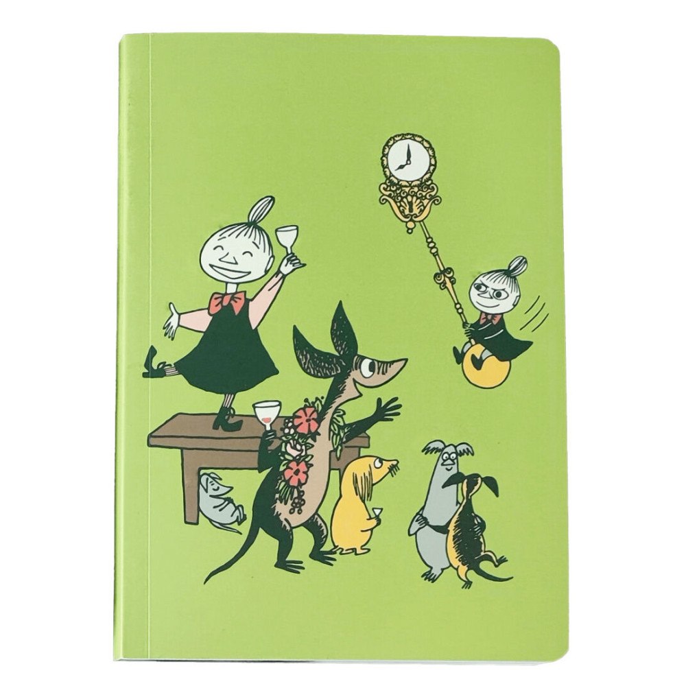 Anglo Nordic Anteckningsbok Mumin linjerat A5 Party