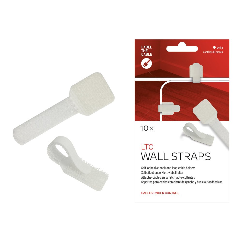 LABEL THE CABLE LTC WALL STRAPS - kabelhållare