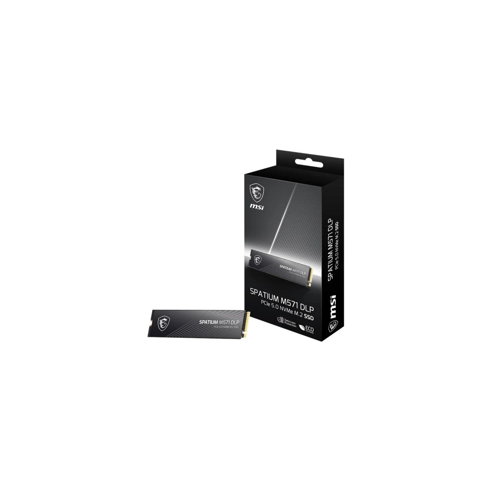 MSI MSI SPATIUM M571 DLP PCIe 5.0 NVMe M.2 2TB, 2 TB, M.2, 14500...