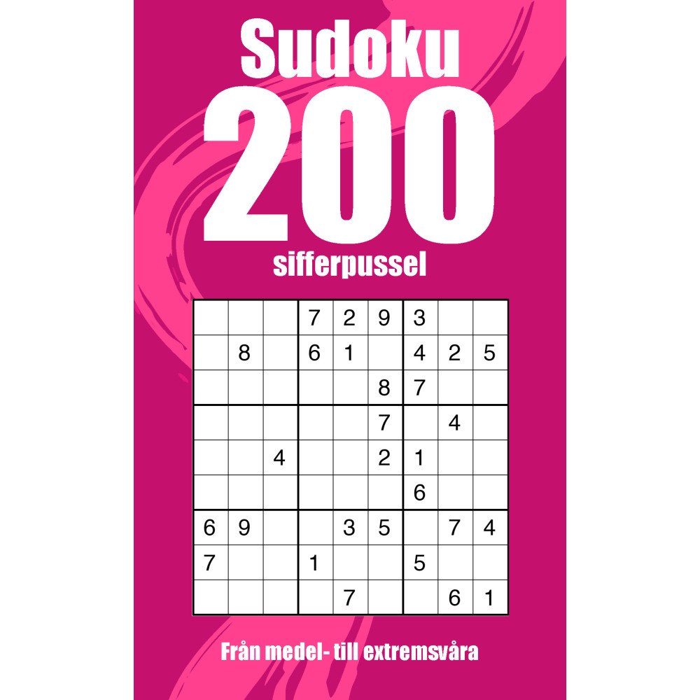 Alan Sonne Sudoku 200 sifferpussel : från medel- till extremsvåra (pocket)