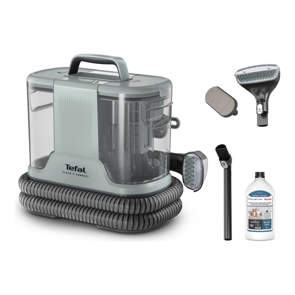 Tefal Tefal Clean It Compact IZ3020F0 - mattvätt - med behållare - eukalyptus