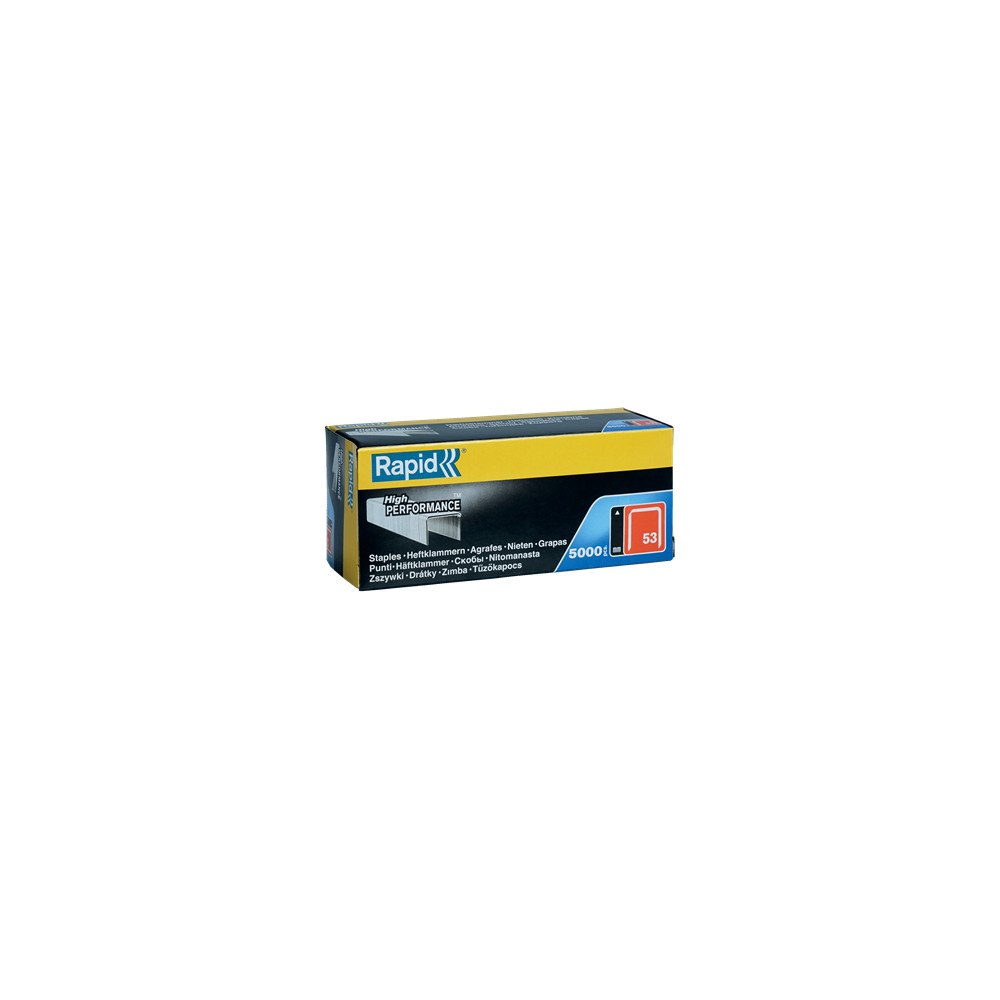 RAPID Rapid 11858810, Klammerpaket, 1 cm, 5000 häftklamrar, R53, R...