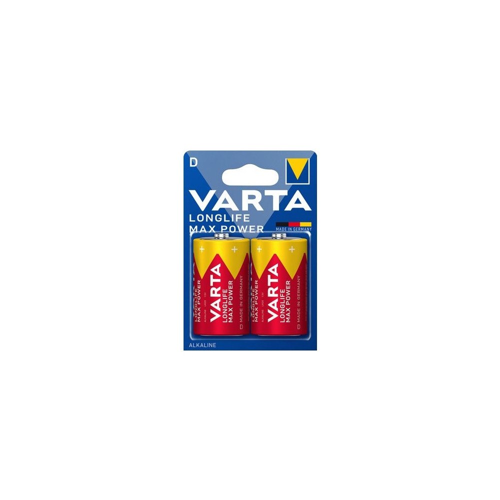 Varta Varta 04720 101 422, LR20, Alkalisk, 1,5 V, 2 styck, Röd, Gu...