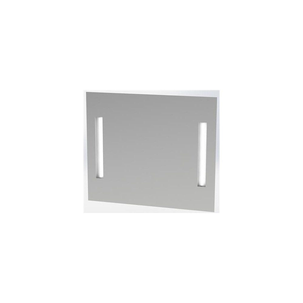 Solar Plus Spejl GODHAVN LED 15W/830 badeværelsesspejl med 2 lysfelter...