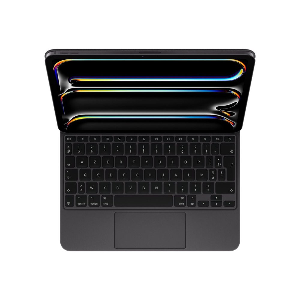 Apple Apple Magic Keyboard - tangentbord och foliefodral - med pekdyna - AZERTY - fransk - svart Inmatningsenhet