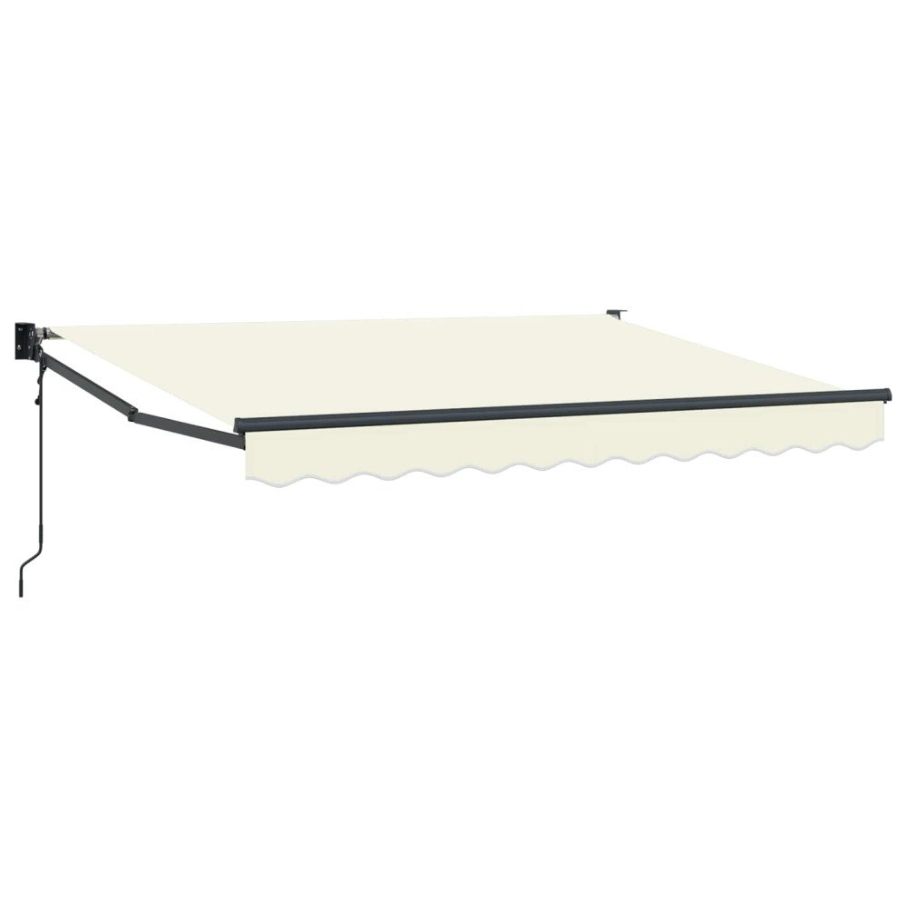 vidaXL Elektrisk Retraktabel Markis Kräm 2,5 x 2 m