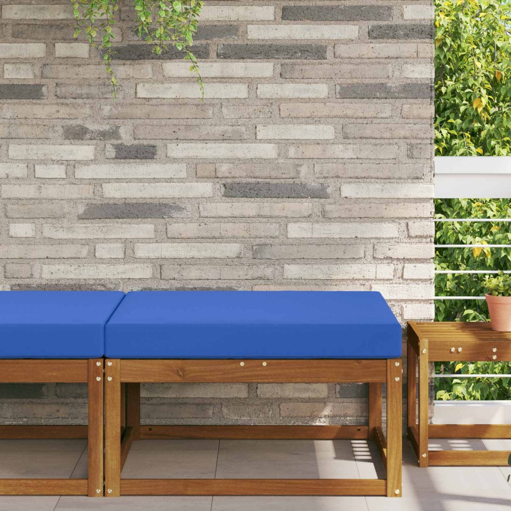 vidaXL Utomhus Soffa Kudde Turkos 80 x 80 x 8 cm Polyester