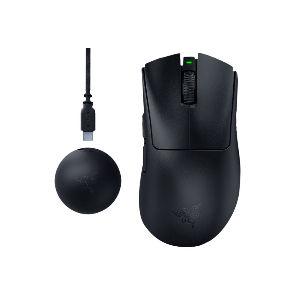 Razer Razer DeathAdder V4 Pro - mus - USB - svart