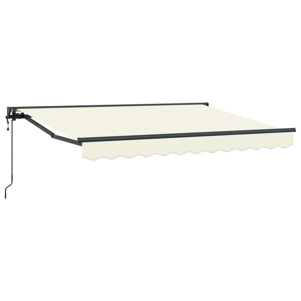 vidaXL Elektrisk Retraktabel Markis Gräddvit 3 x 2 m