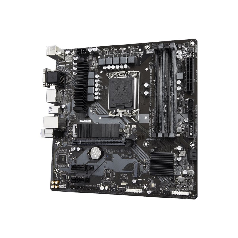 Gigabyte Technology Gigabyte B760M DS3H DDR4 - 1.0 - moderkort - micro ATX - LGA1700-uttag - B760