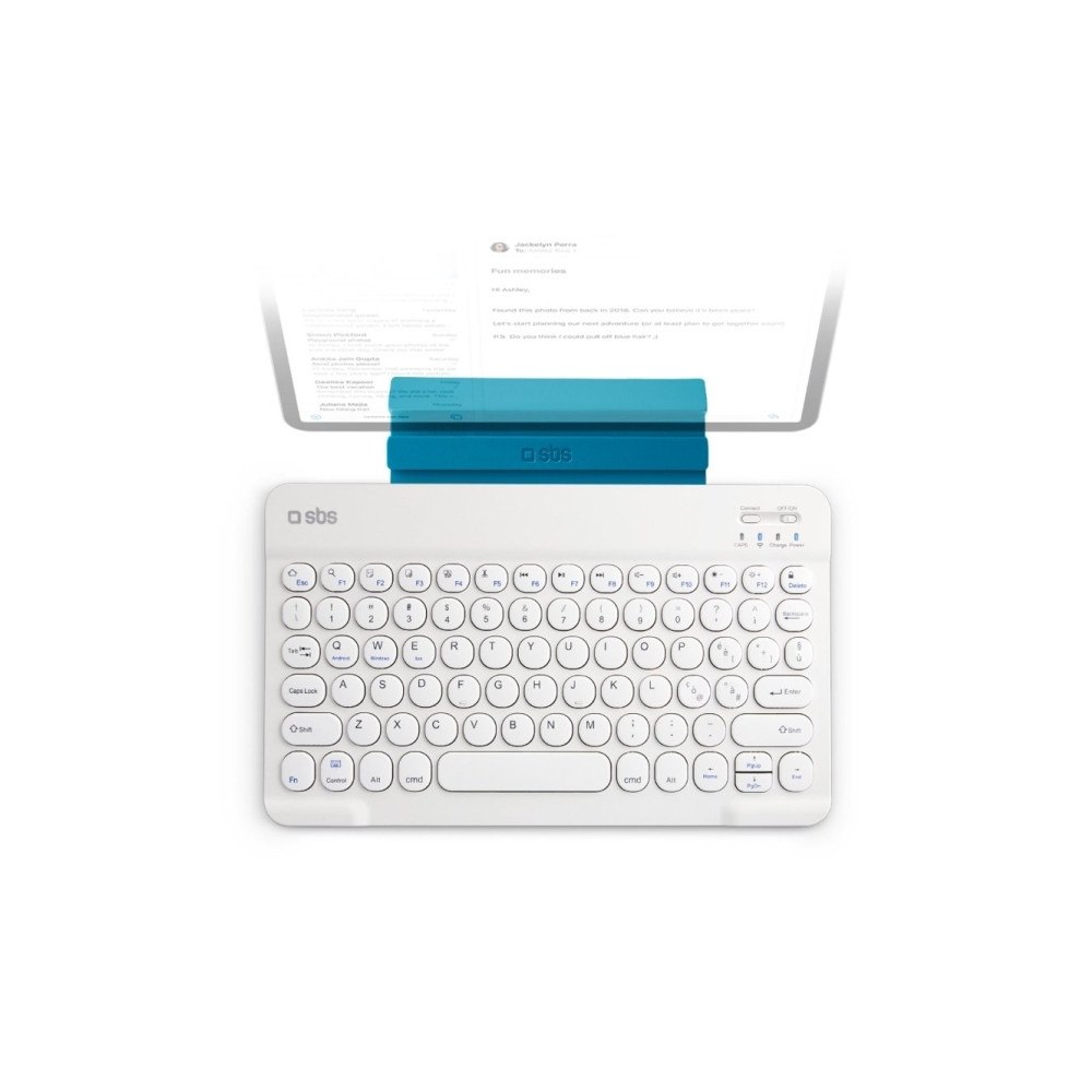 SBS SBS Universal Nordic trådlöst tangentbord med stativfunktion