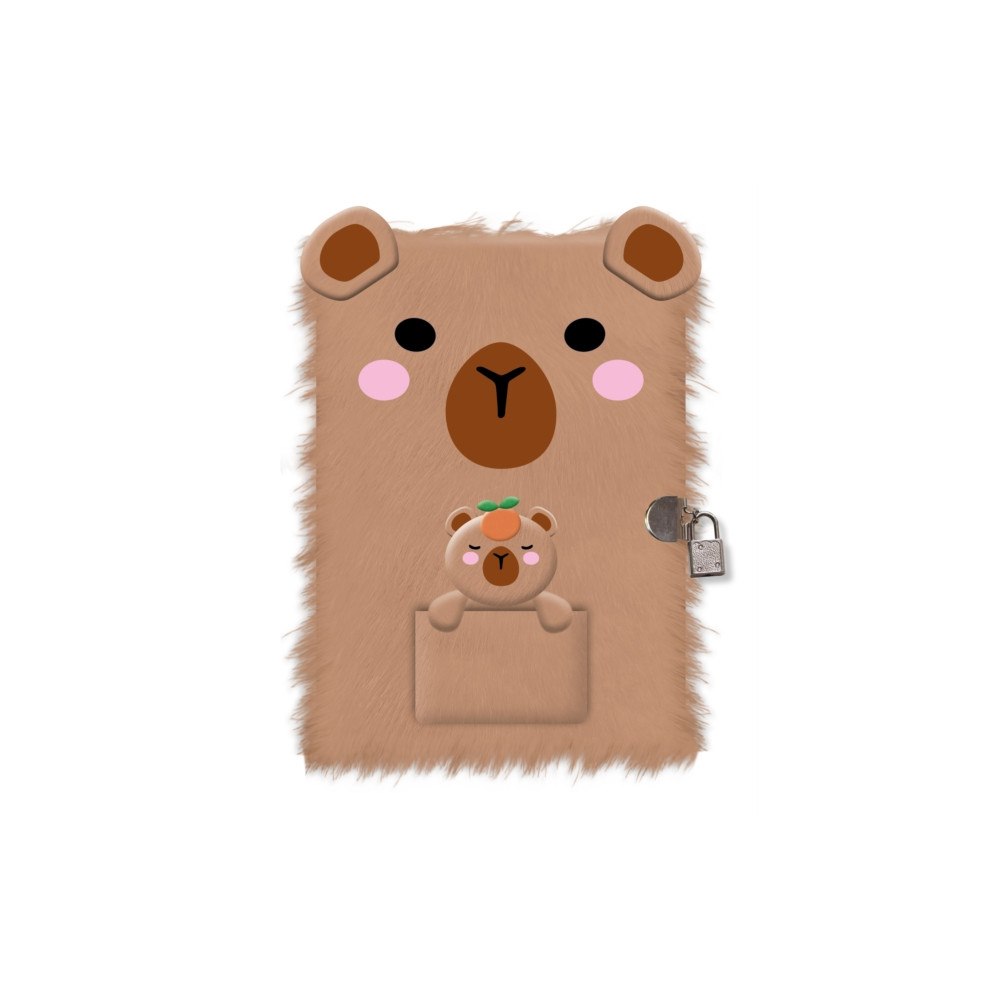 MAKE BELIEVE IDEAS Furry Capybara Diary (häftad, eng)