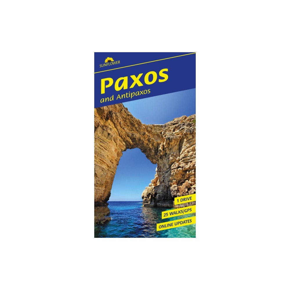 Sunflower Books Paxos and Antipaxos Sunflower Walking Guide (häftad, eng)