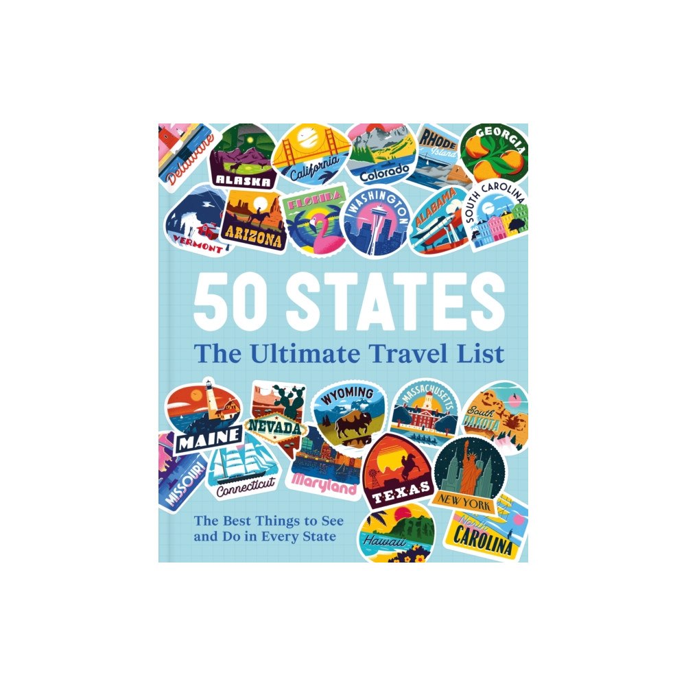 DK 50 States The Ultimate Travel List (inbunden, eng)