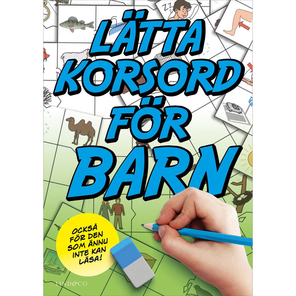 Lind & Co Lätta korsord för barn