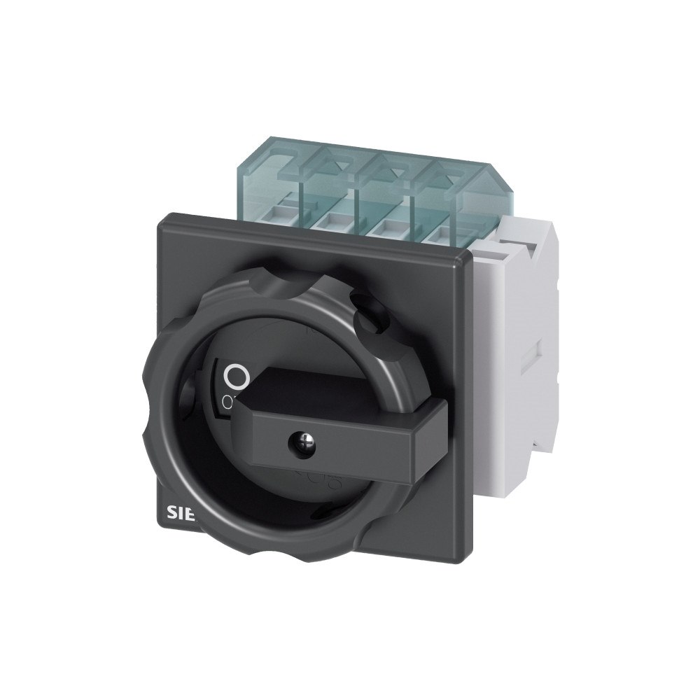 Siemens Sort 4-polig 6 mm² 16 A 1 x sluttekontakt, 1 x brydekontakt...