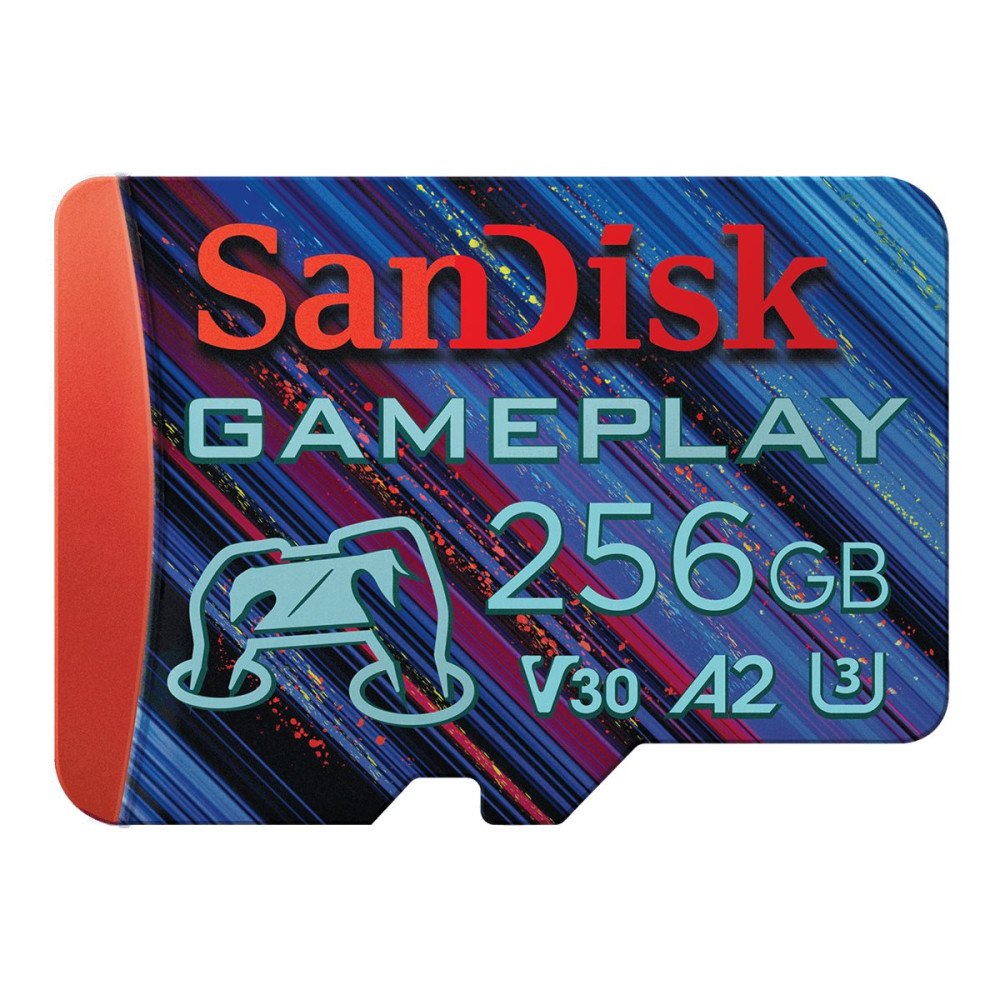 SANDISK SanDisk GamePlay - flash-minneskort - 256 GB - mikroSDXC UHS-I
