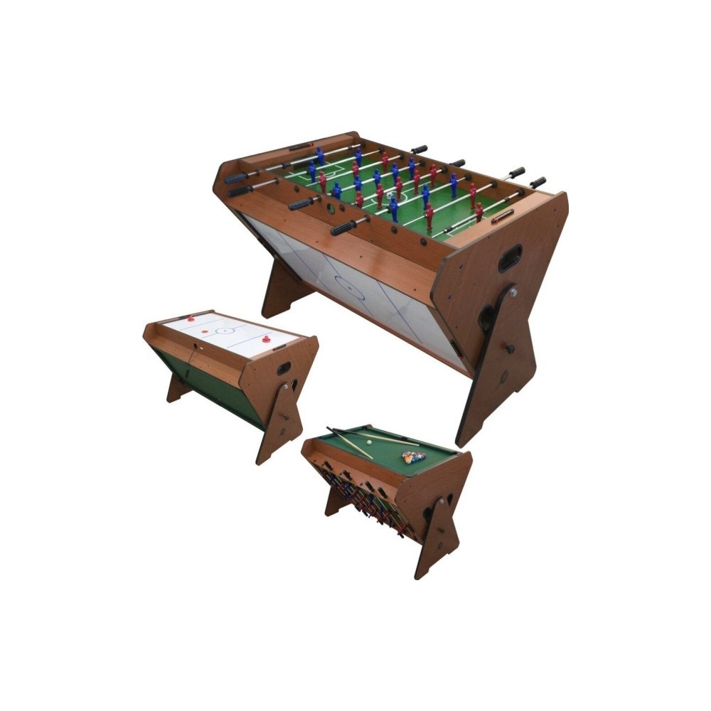 ENERO Enero STÓŁ DO GRY OBROTOWY 3W1 BILARD PIŁKARZYKI CYMBERGAJ 1...