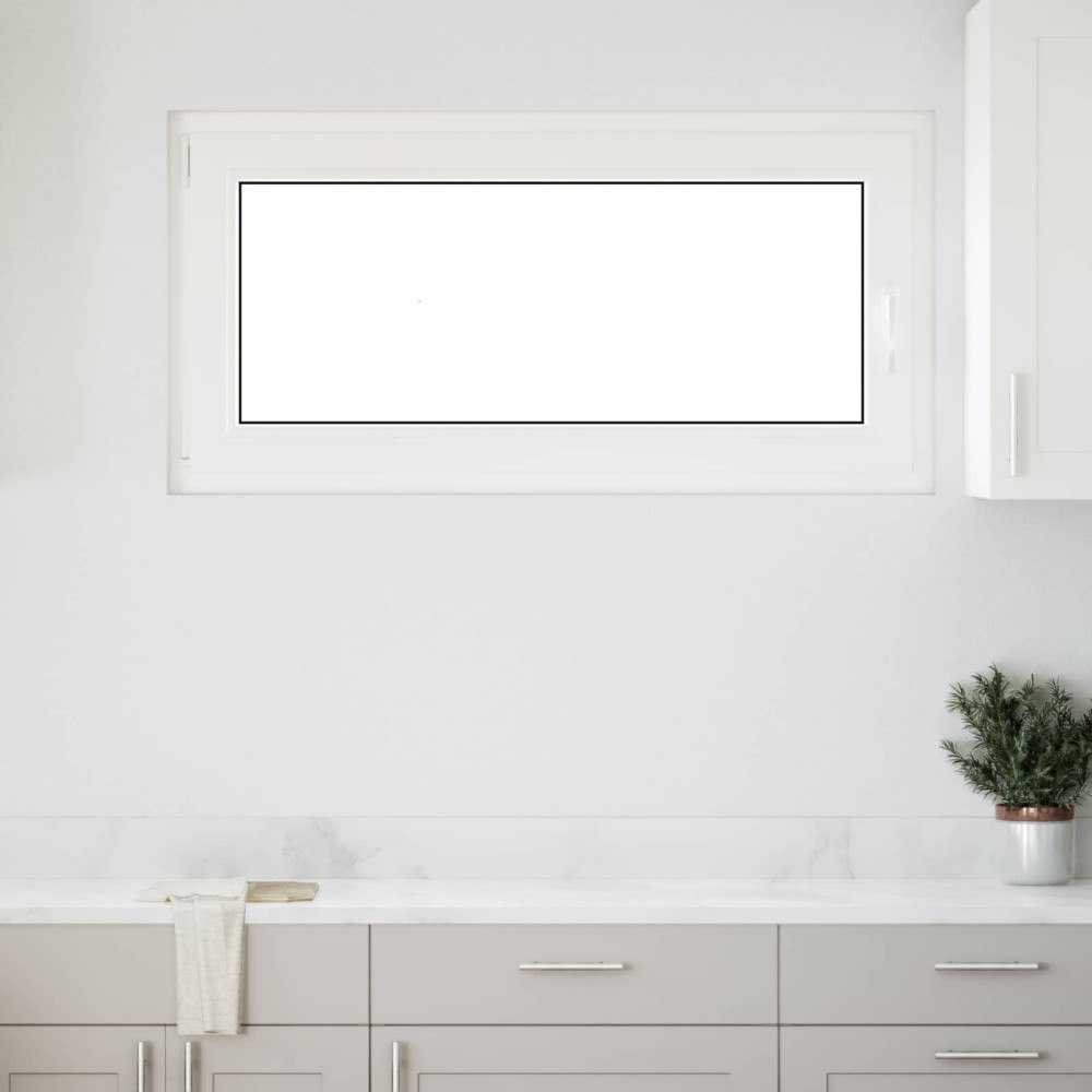 vidaXL Tilt & Turn Källarfönster RISOR 120 x 60 cm PVC och glas