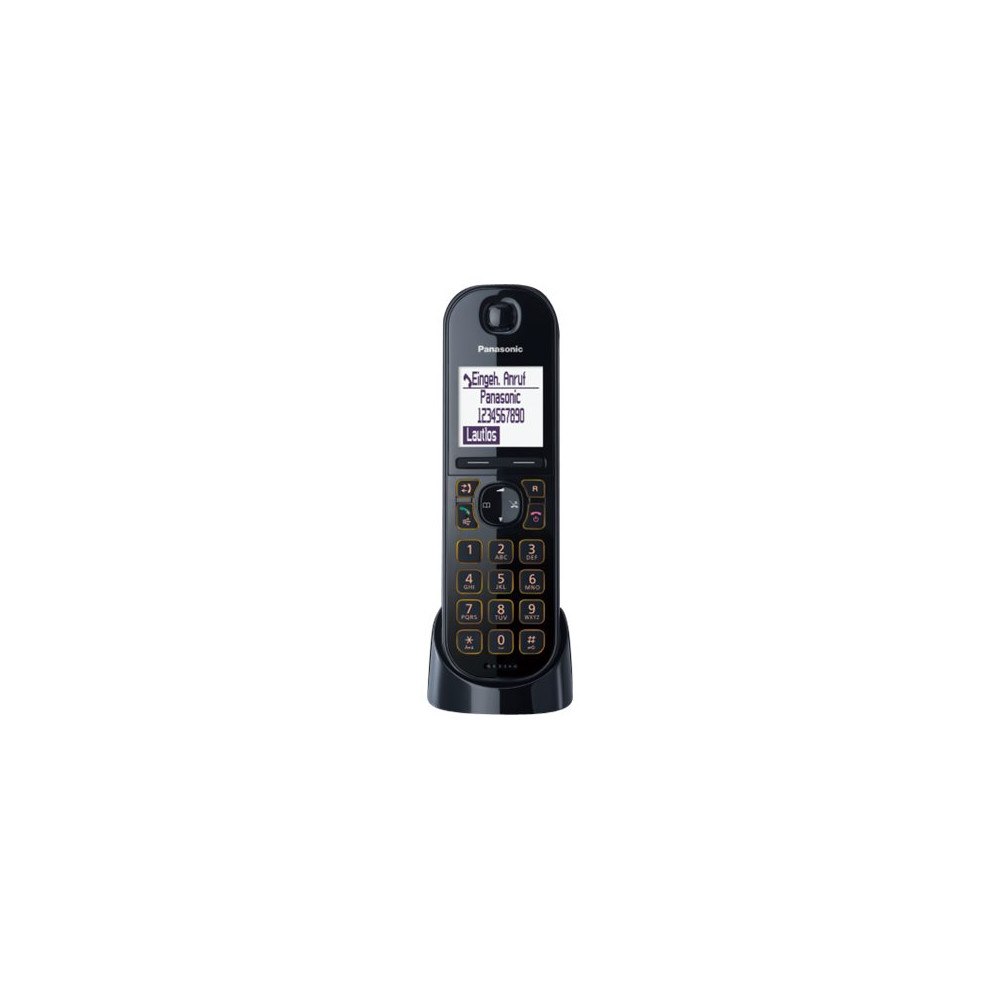 Panasonic Panasonic KX-TGQ200 - trådlös digital telefon - 3-riktad samtalsförmåg