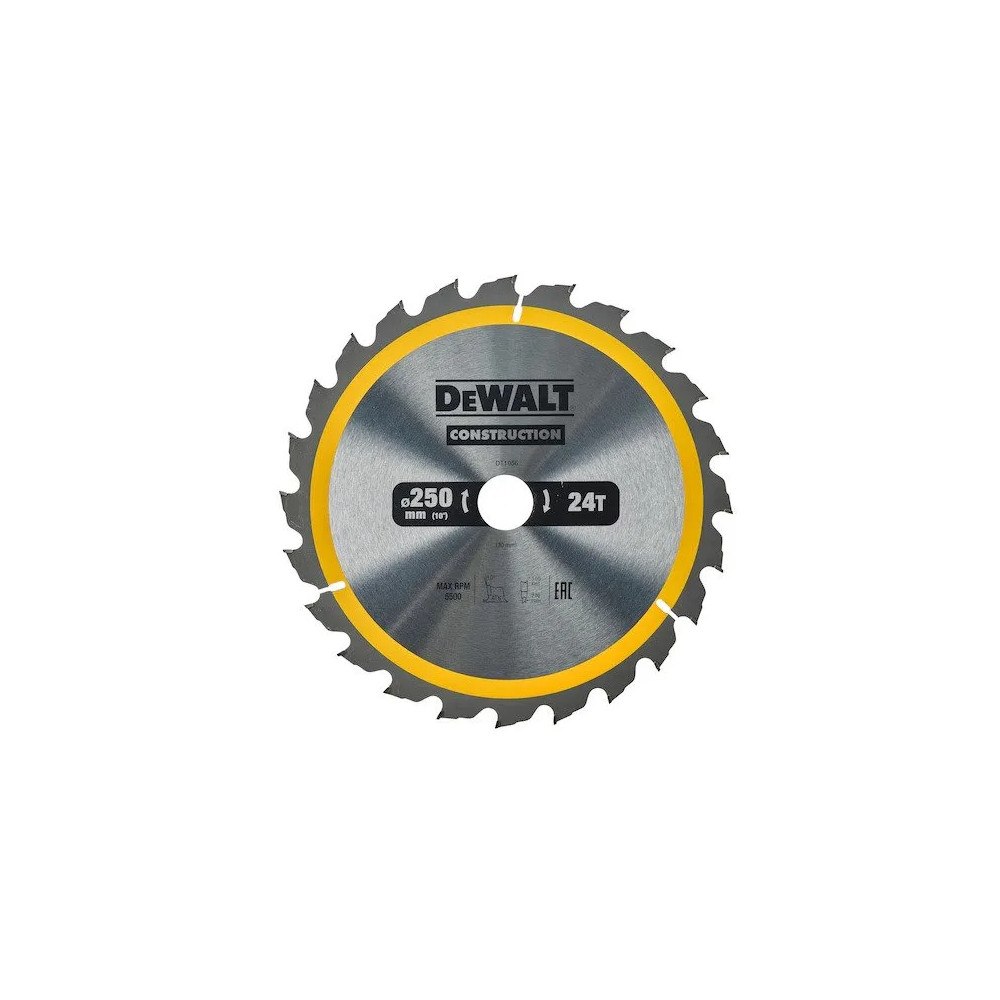 DeWalt DeWALT DT1956-QZ Construction Cirkelsågklinga- 250 mm