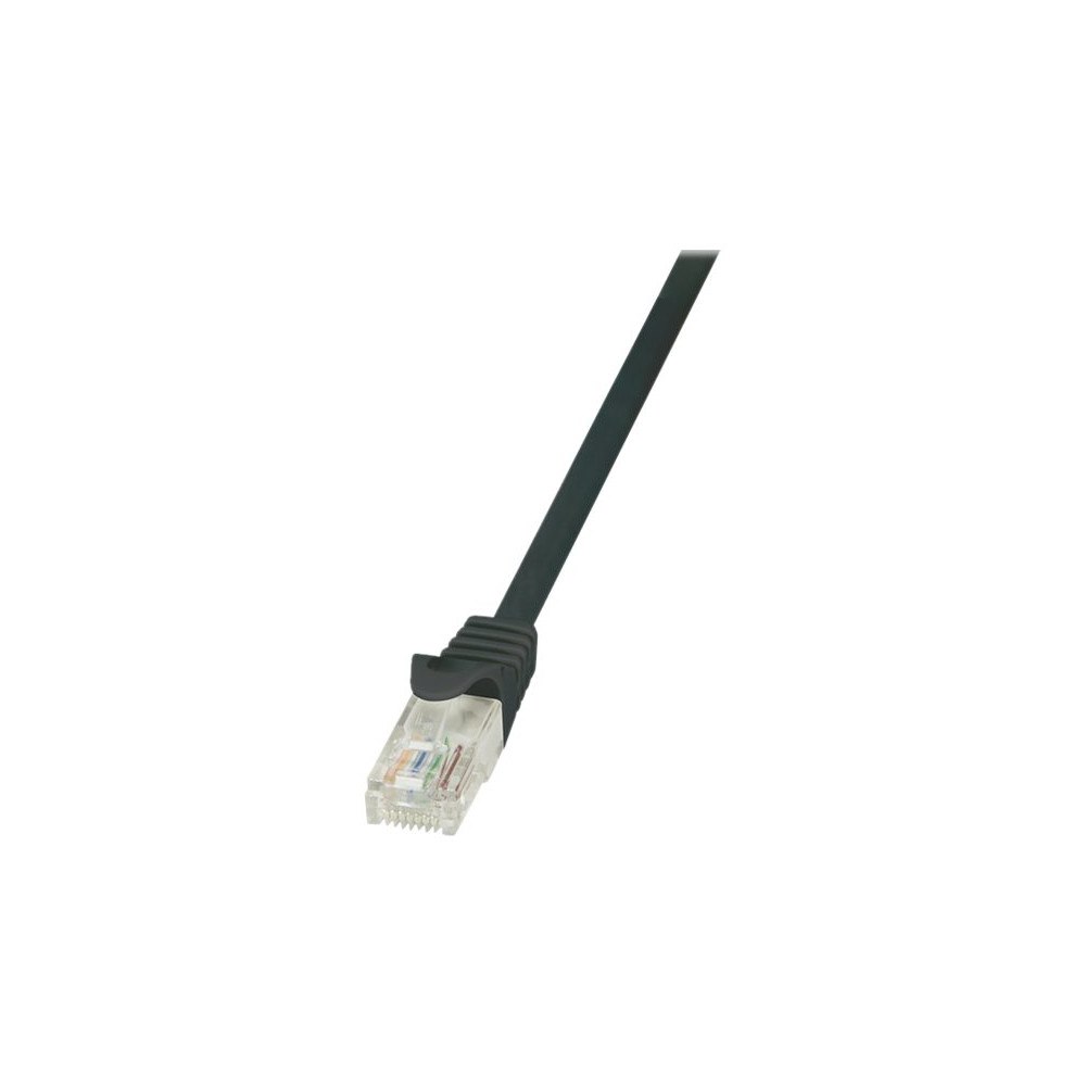 2direct LogiLink EconLine - patch-kabel - 50 cm - svart