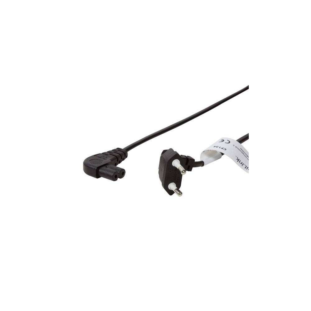 LogiLink LogiLink - strömkabel - Eurokontakt till power IEC 60320 C7 - 75 cm