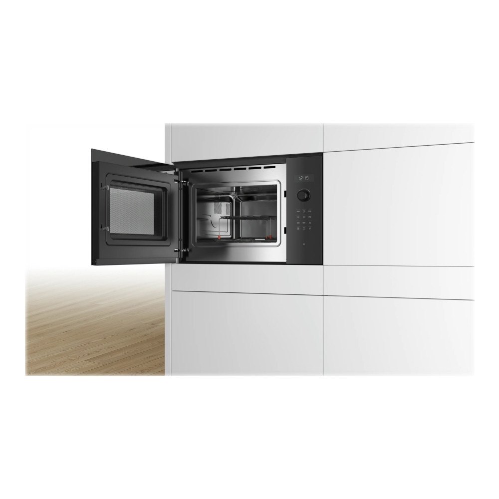 Bosch Bosch Serie | 6 BEL554MB0 - mikrovågsugn med grill - inbyggd - svart