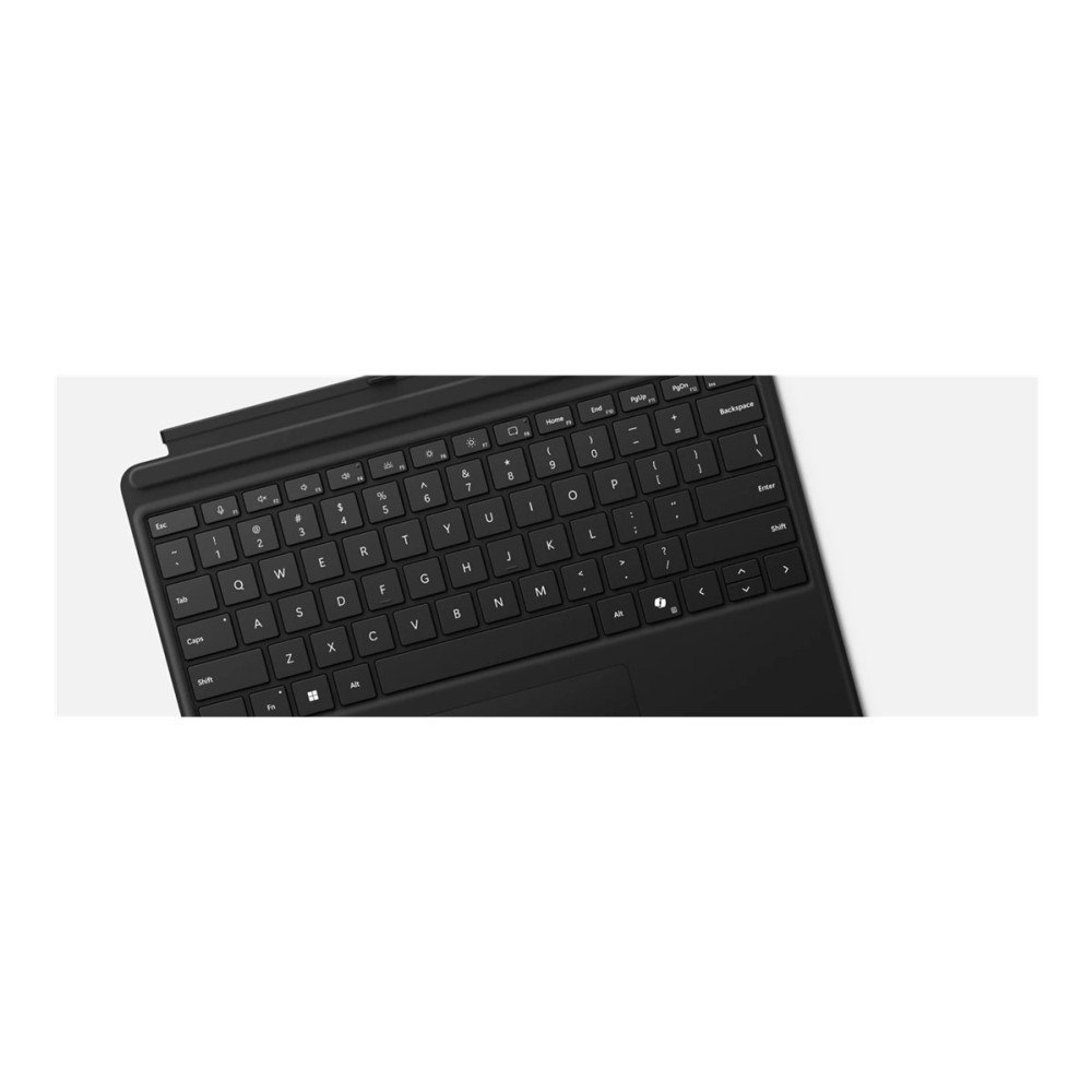 Microsoft Microsoft Surface Pro Keyboard - tangentbord - med pekdyna, accelerometer, Förvarings- och laddningsfack för Surface Sli...
