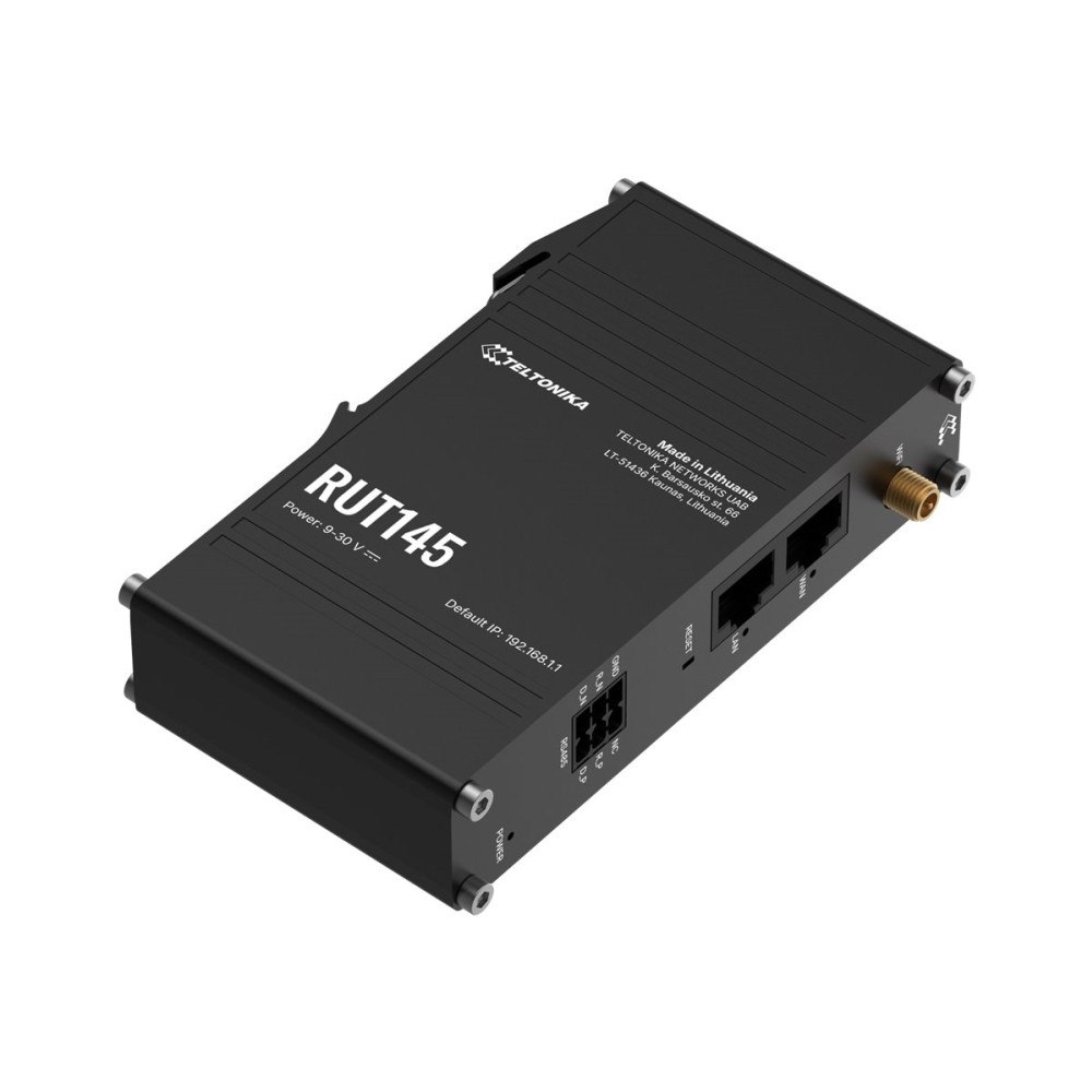 Teltonika Teltonika RUT145 - trådlös router - Wi-Fi - DIN-skenmonterbar