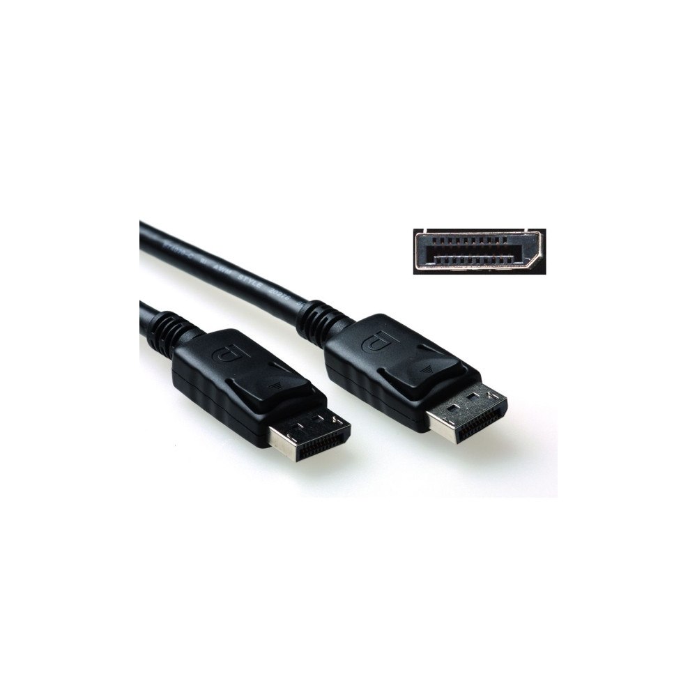 ACT ACT - DisplayPort-kabel - DisplayPort till DisplayPort - 1 m