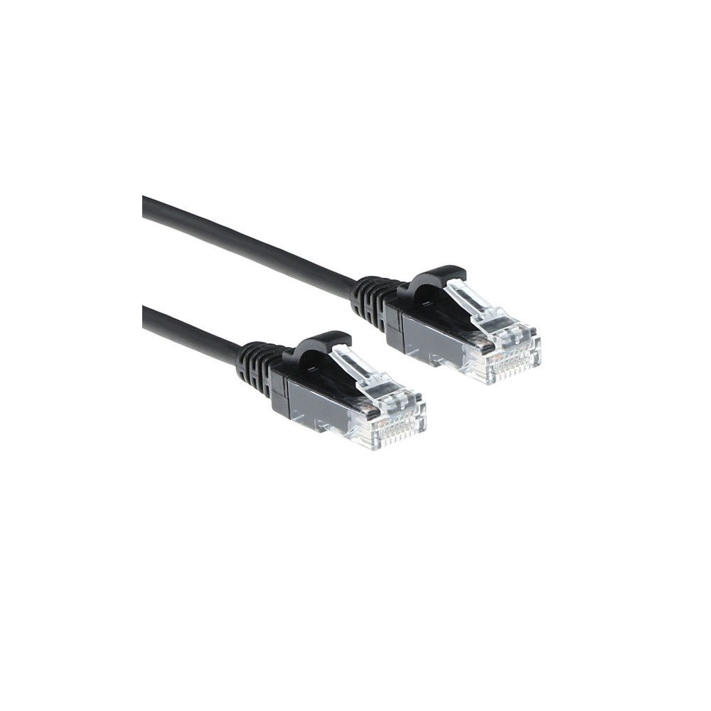 ACT ACT patch-kabel - 50 cm - svart, RAL 9011