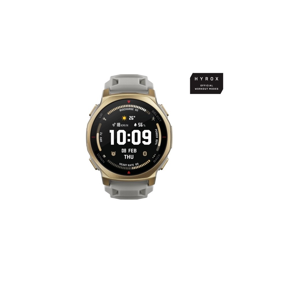 Amazfit Amazfit T-rex 3 Pro, 3,35 cm (1.32"), AMOLED, Pekskärm, 16 G...