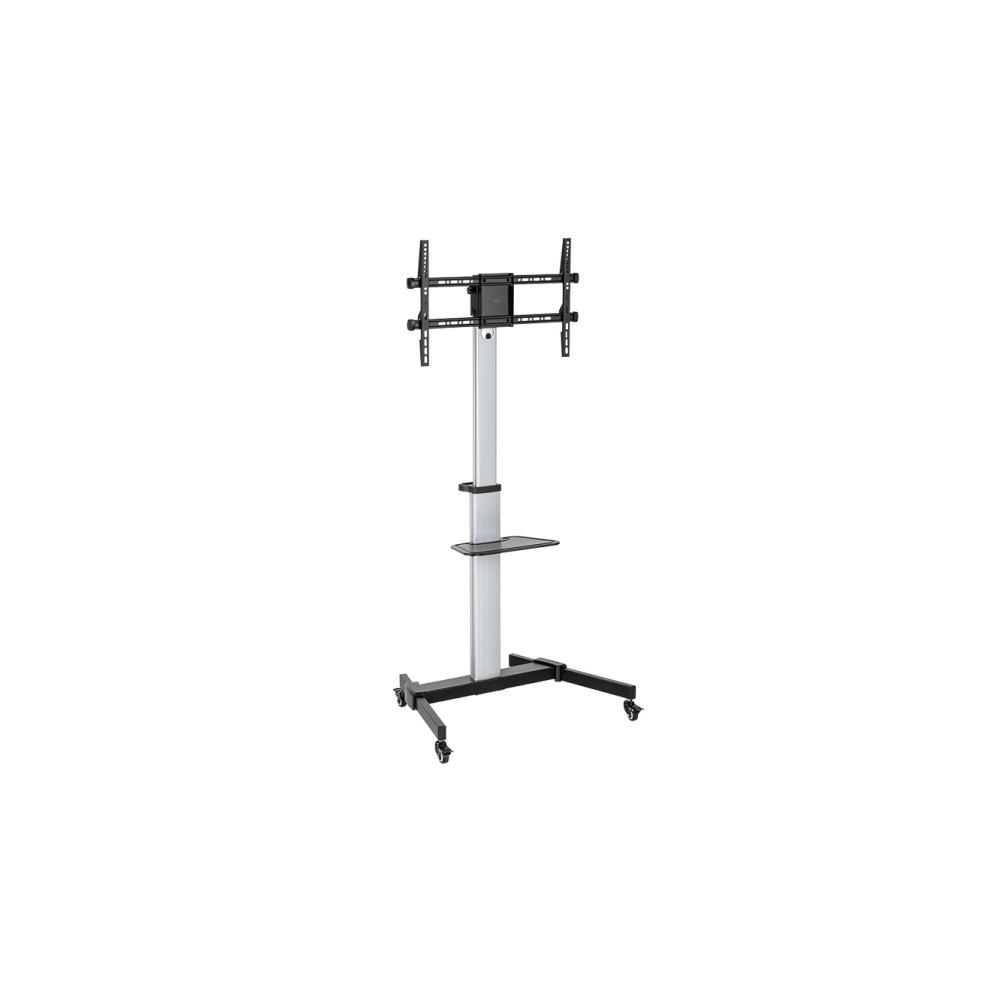 LogiLink LogiLink vagn - för TV/monitor - height adjustable, max. 50 kg - svart/grå