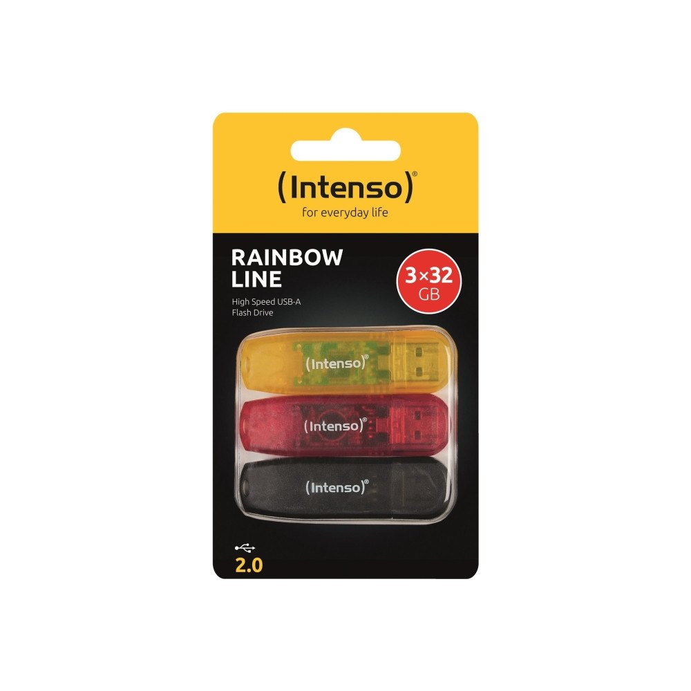 Intenso Intenso Rainbow Line - USB flash-enhet - 32 GB