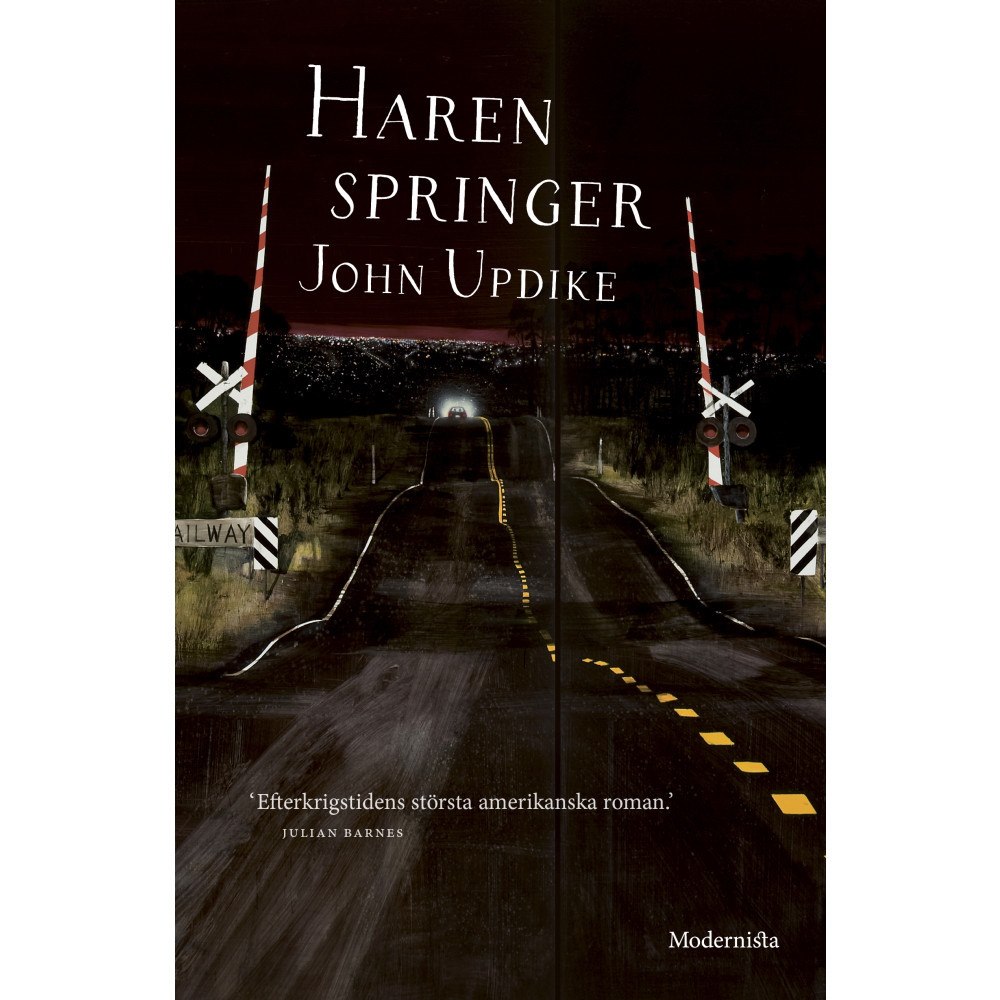 John Updike Haren springer (inbunden) (Skadad)